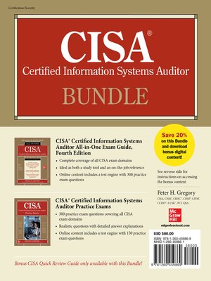 CISA Certified Information Systems Auditor Bundle - ebook